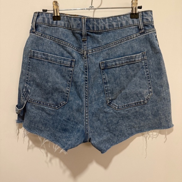 Wild Fable High Rise Utility Denim Cutoff Shorts Women’s Size 10 - Picture 5 of 5